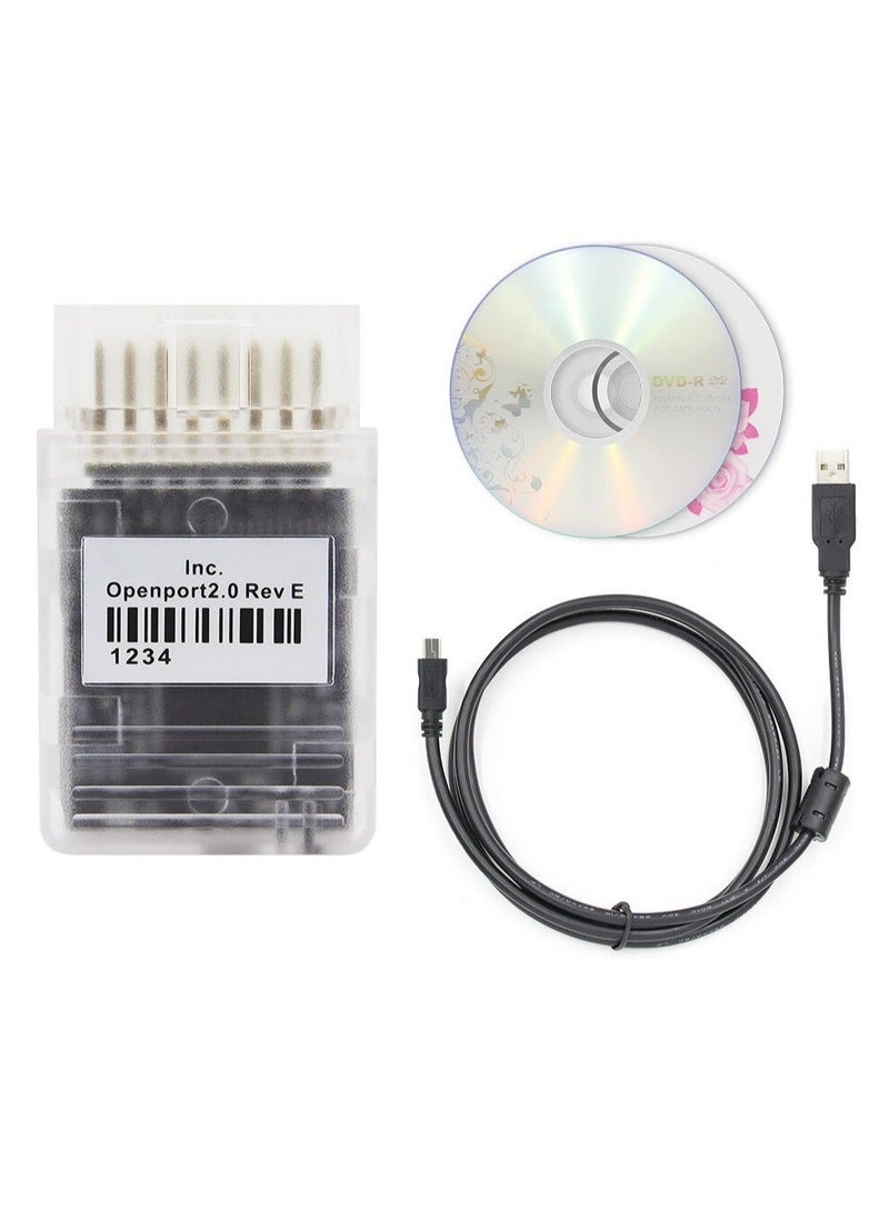 Loquat Openport 2.0+ECUFLASH Cable For Toyota, Jaguar And LandRover Diagnose - Image 1