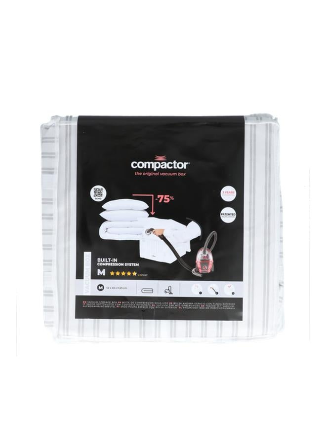 COMPACTOR High-Quality and Durable Vacuum Storage Box Grey and White RAN7929  - Image 1