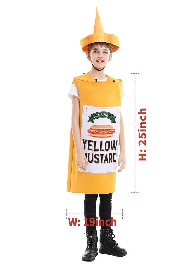 Seasons Yellow Mustard Costume For kids, Halloween Costume, One Size - Image 4