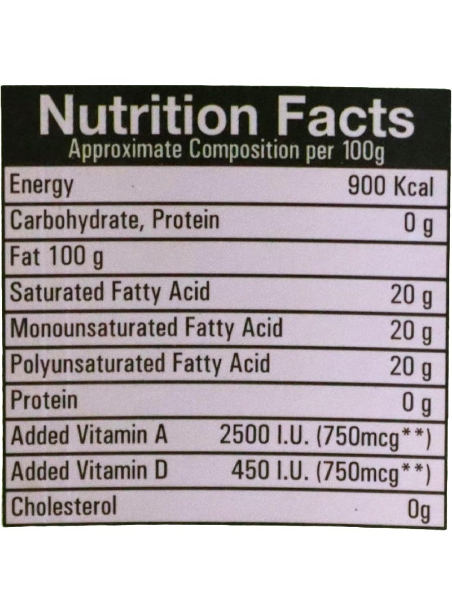 Nature's Choice Natures Choice Peanut (Ground Nut) Oil 1000 ml - Image 5