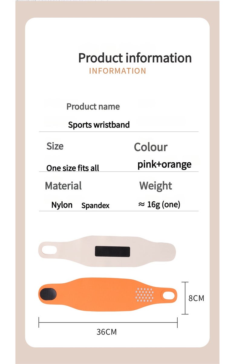 Generic Ultra-thin wrist guard, anti-stifling, non-stifling, thin film fixed pressure Velcro adjustable anti-sprain protection wrist guard  - Image 2