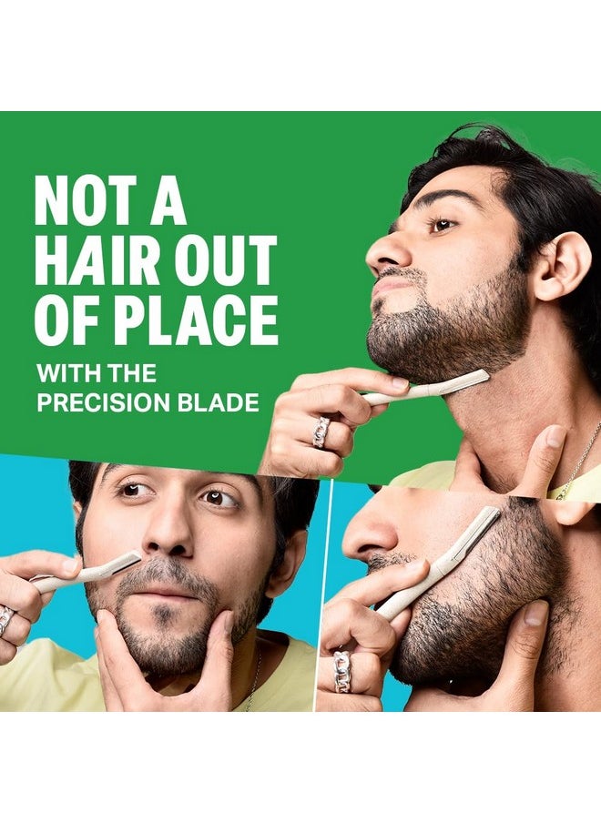 BOMBAY SHAVING COMPANY Beard Pen Styler Razor For Men | Beard Styling Razor For Men | Reusable Razor | Shaving Razor For Men | Pack Of 3  - Image 4