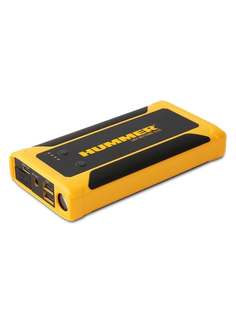 Hummer - HUMMER Battery Starter 12V / 2000 Amp / 10000 Ah  with 37000 mWh Powerbank Function and Flashlight - Image 1