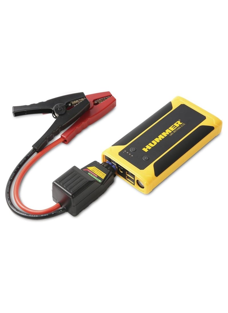 Hummer - HUMMER Battery Starter 12V / 2000 Amp / 10000 Ah  with 37000 mWh Powerbank Function and Flashlight - Image 1