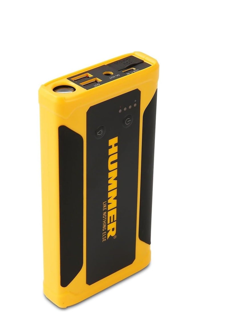 Hummer - HUMMER Battery Starter 12V / 2000 Amp / 10000 Ah  with 37000 mWh Powerbank Function and Flashlight - Image 1