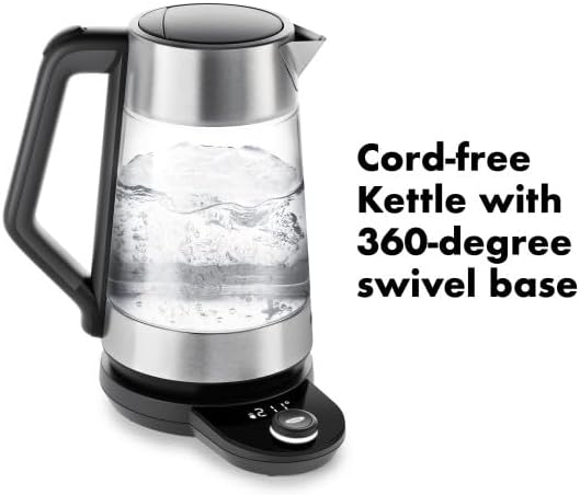 OXO Brew Adjustable Temperature Kettle Electric Clear - Image 3