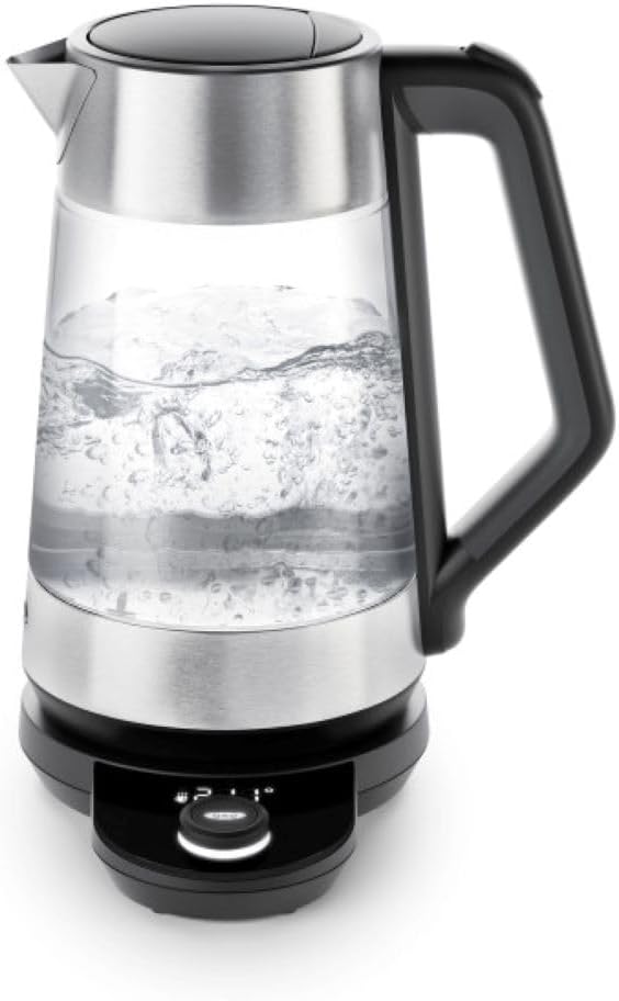 OXO Brew Adjustable Temperature Kettle Electric Clear - Image 1