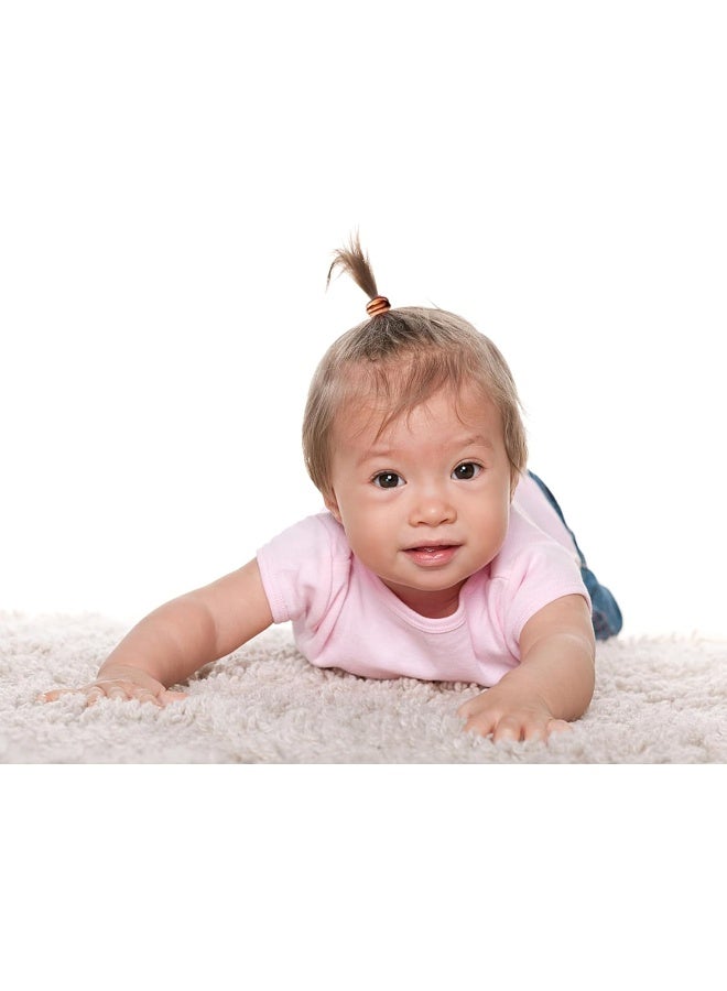 WillingTee 200PCS Small Hair Ties,No Crease Baby Hair Ties,Elastic Hair Ponytail Holder Hair Accessories for Baby Girls Infants Toddlers Kids,Neutral Color - Image 4