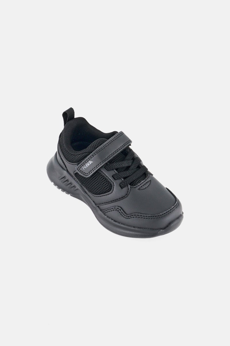 RBX Toddlers Girl Velcro Closure Sneakers Shoes, Black - Image 1