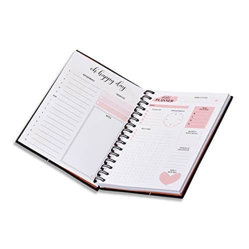 COI Black New Year Diary | Planner | Organizer 2023 | to-Do-List | Notebook for Teacher Meetings | Planning - Image 4