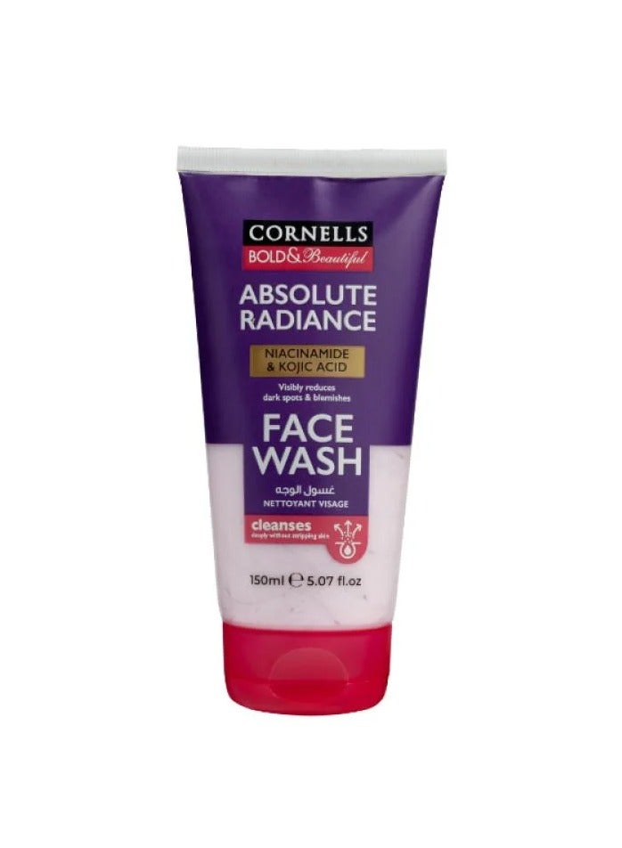 CORNELLS Niacinamide  Kojic Acid Facial Wash 150Ml