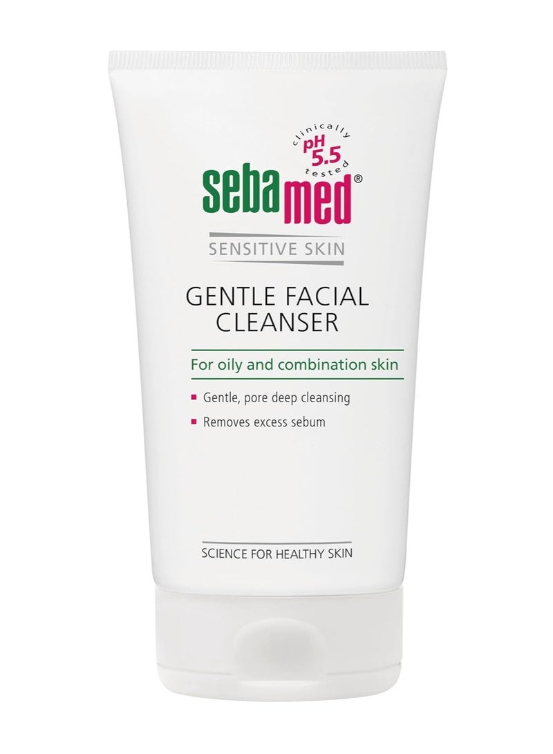 SebaMed Clear Face Care Gel 100ml & Sebamed Gental Facial Cleanser 100ml - Image 2