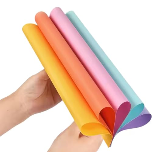 GOLD LEAF Premium A4 Color Paper – 100 Sheets, 10 Vibrant Colours, 80 GSM – Multipurpose Art & Craft Paper for School Projects, Office Use & Photocopy - Image 3