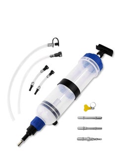 1500ML Manual Fluid Extractor Pump, Oil Extraction and Filling Gear & Brake Changes, Syringe Style Pump for ATV Boat Automotive (1500cc/1.58Qt./51OZ)