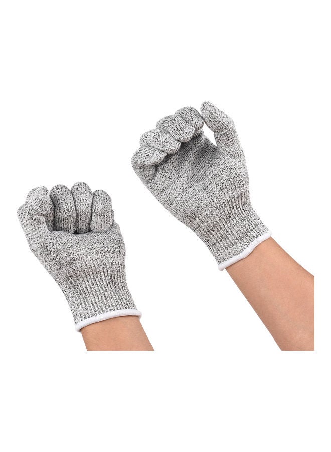 NIBEMINENT Cut Resistant Gloves Dark Grey 230x10x15.50cm - Image 4