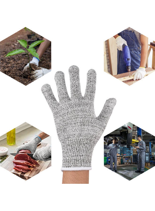 NIBEMINENT Cut Resistant Gloves Dark Grey 230x10x15.50cm - Image 5