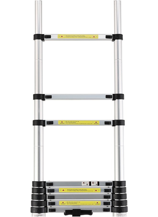 LAWAZIM - Telescopic Ladder - 4.4m -  Lightweight Ladder with Adjustable Height, Collapsible Folding Design, Anti-Skid Feet, and Safety Lock - Ideal for Home, Outdoor, and Professional Use - Image 1