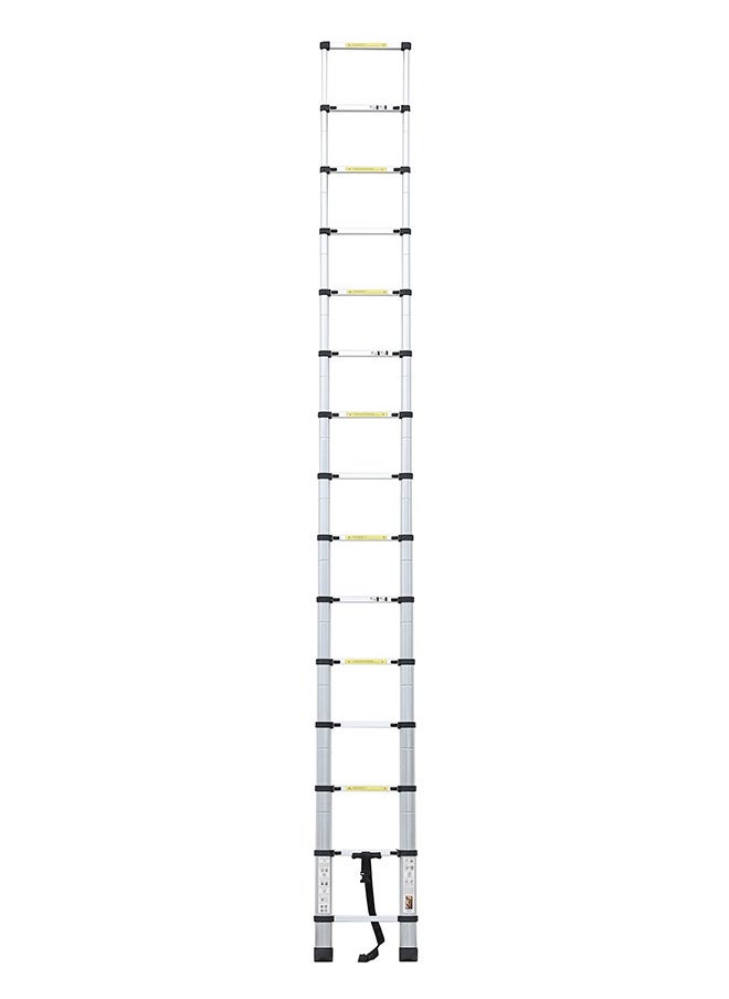 LAWAZIM - Telescopic Ladder - 4.4m -  Lightweight Ladder with Adjustable Height, Collapsible Folding Design, Anti-Skid Feet, and Safety Lock - Ideal for Home, Outdoor, and Professional Use - Image 1