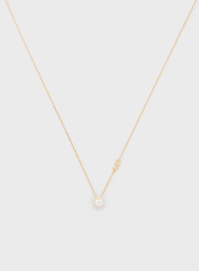 Michael Kors Ornate Pendant Necklace - Image 1