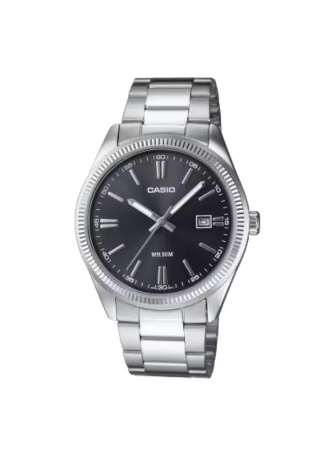 CASIO Men's Stainless Steel Analog Watch MTP-1302D-1A1 - 39 mm
