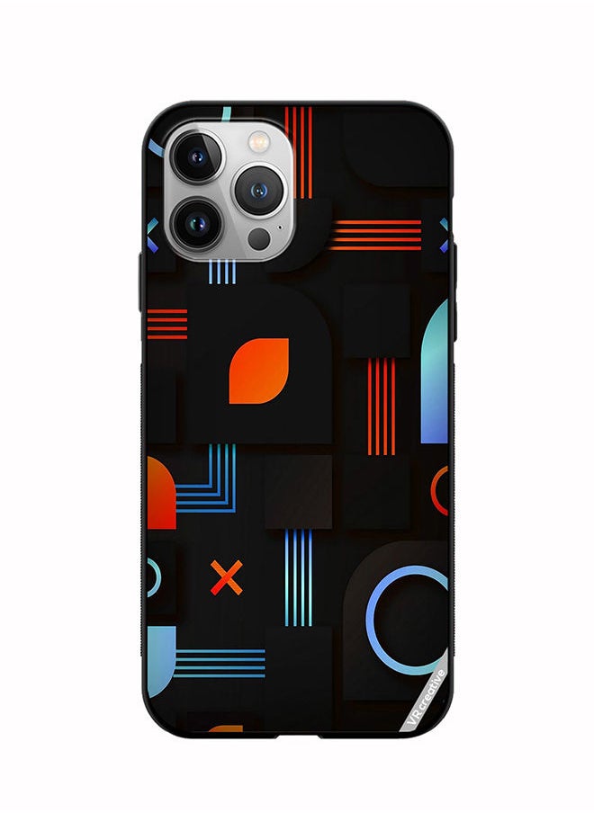VR CREATIVE Protective Case Cover For Apple iPhone 11 Pro Max Minimal Pattern Design Multicolour  - Image 1