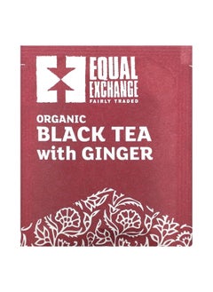 Equal Exchange Equal Exchange, Organic Black Tea with Ginger, 20 Tea Bags, 1.41 oz (40 g)  - Image 3