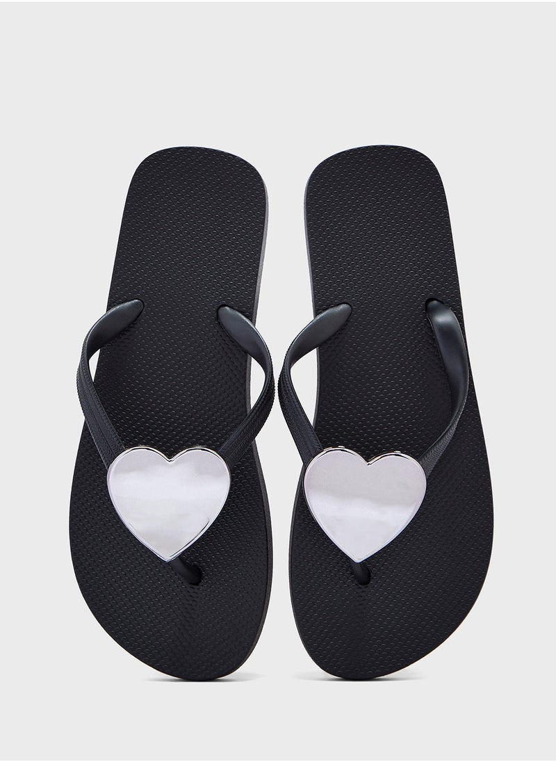 Ginger Heart Trim Flipflop  - Image 4