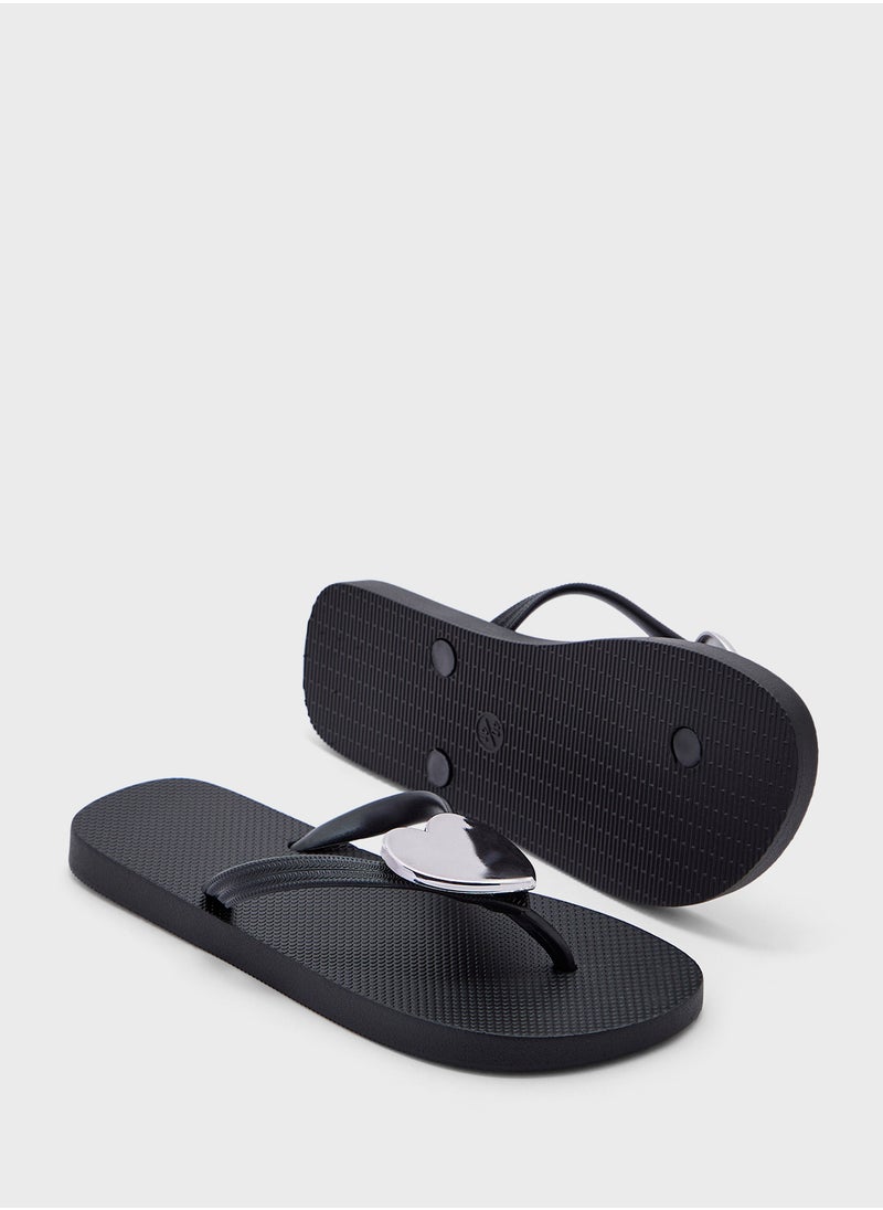 Ginger Heart Trim Flipflop  - Image 3