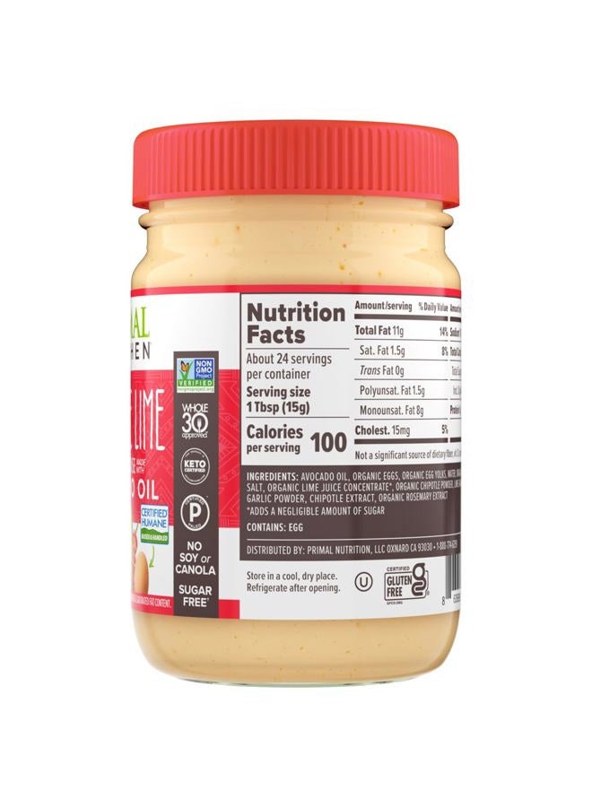 Primal Kitchen Chipotle Lime Mayo (12fl. oz) - Image 2
