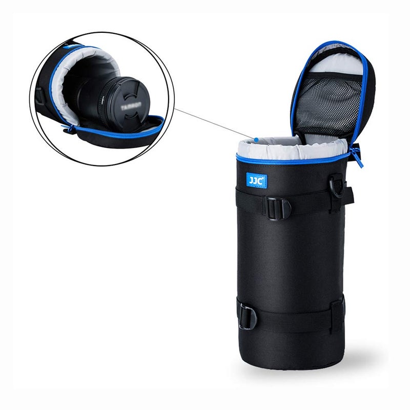 JJC Camera Lens Pouch Case for Canon RF 800mm f11 Tamron SP 150-600mm Sigma 150-600mm 150-500mm Nikon Nikkor AF-S 200-500mm & More, Zipper Polyester Lens Protective Bag Interior Size 4.9x11.4â€ - Image 5