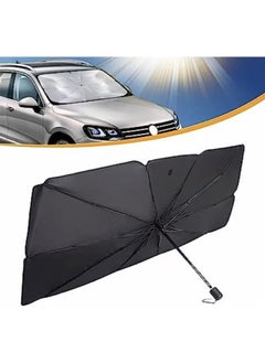 SHOPI Foldable Windshield Reflector Umbrella Sunshade for Cars 