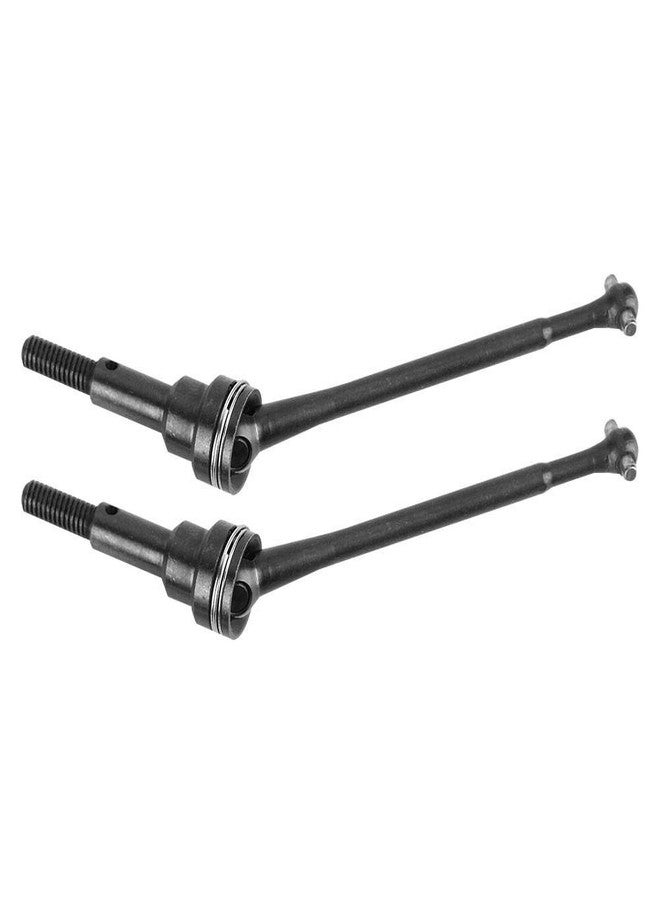 Dilwe RC Car Drive Shaft, 2pcs Front Universal Drive Shaft Metal Transmission Shaft for WLtoys 1/12 12423 Remote Control Car Accessory(Black0090BL) - Image 3