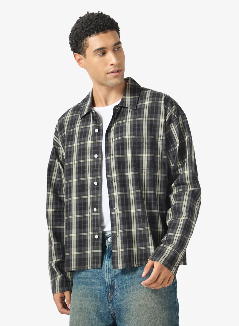JACK & JONES Checked Regular Fit Shirt