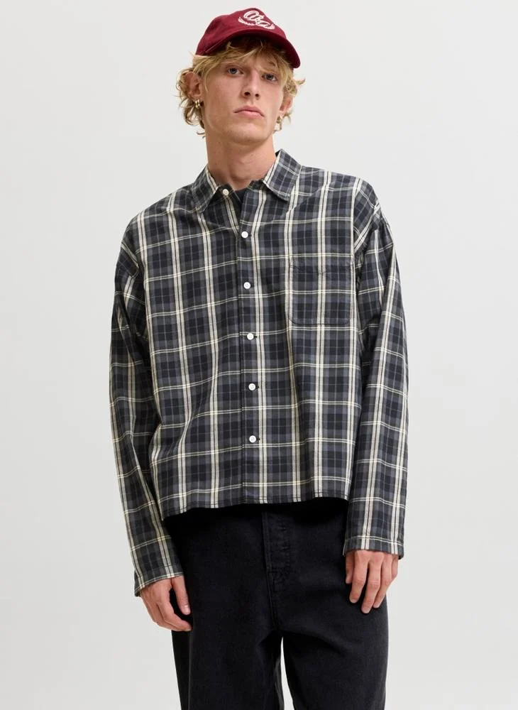 JACK & JONES Checked Regular Fit Shirt