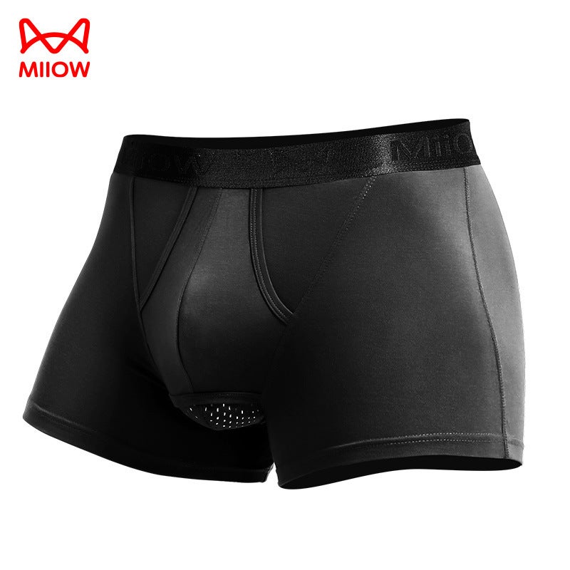 Mens Briefs Separation Pouch Underpants Grey  - Image 3