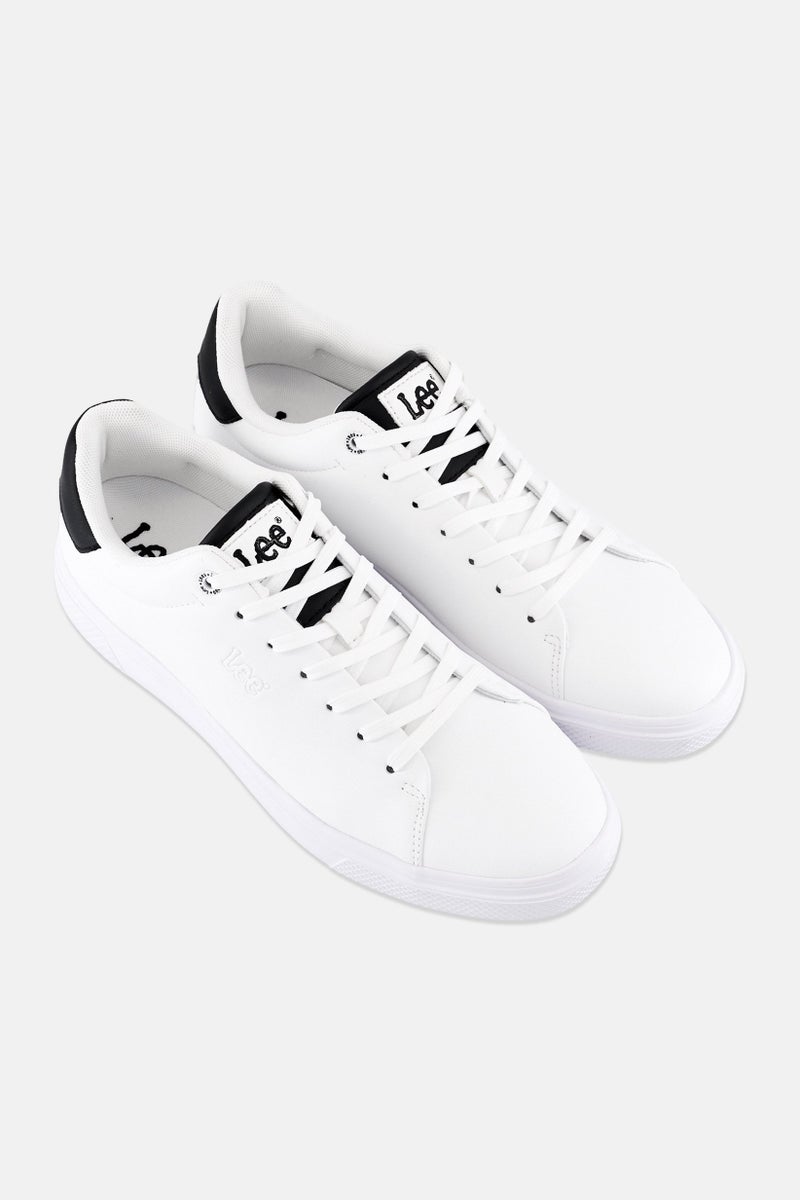 LEE Men Brett Lace Up Casual Shoes, White - Image 2