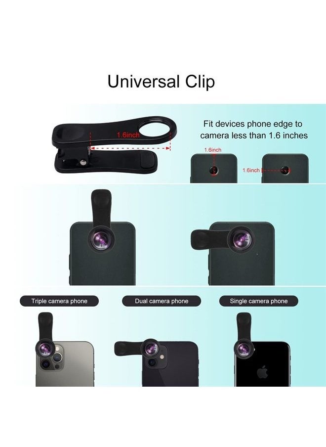 Godefa - Cell Phone Camera Lens Kit,11 in 1 Super Wide Angle+ Macro+ Fisheye Lens +Telephoto+ CPL+3/6 Kaleidoscope+Starburst/Radial/Soft/Flow Filter Lens Compatible for iPhone X/8/7/6s/6 Plus, Samsung,Android - Image 1
