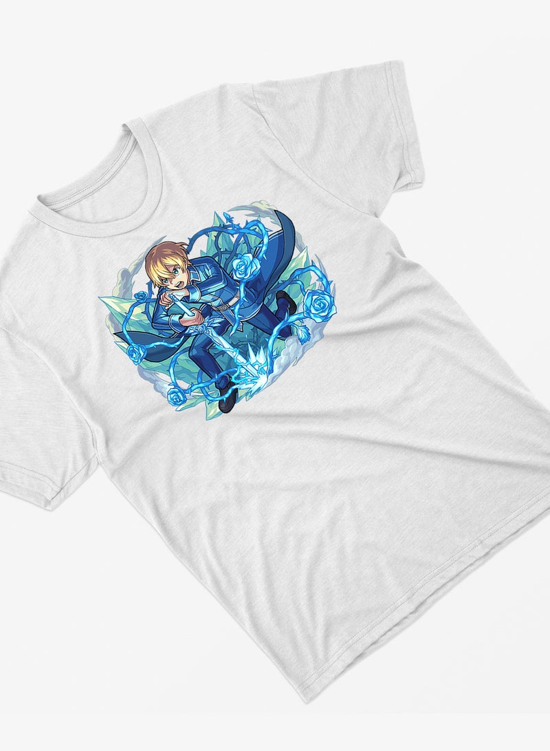 Fashion World Cotton T-shirt Printed with High-quality Anime  Sword Art - Image 2