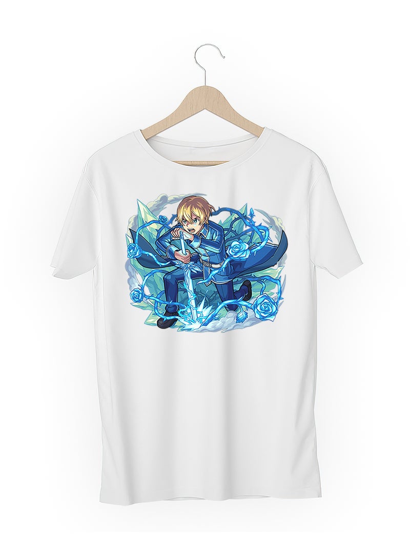 Fashion World Cotton T-shirt Printed with High-quality Anime  Sword Art - Image 3