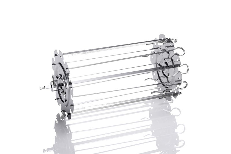 ROTO-Q 360 Skewer Set: Create Perfect Kebabs with This Rotisserie Attachment - For Meats, Vegetables, and More (Compatible with ROTOQ360 Rotisserie) - Image 1