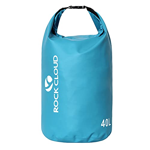 ROCK CLOUD Dry Bag Waterproof 40L Dry Sack for Kayaking Rafting Boating Beach Surfing Swimming Canoe Camping Hiking Fishing Ski - Image 1