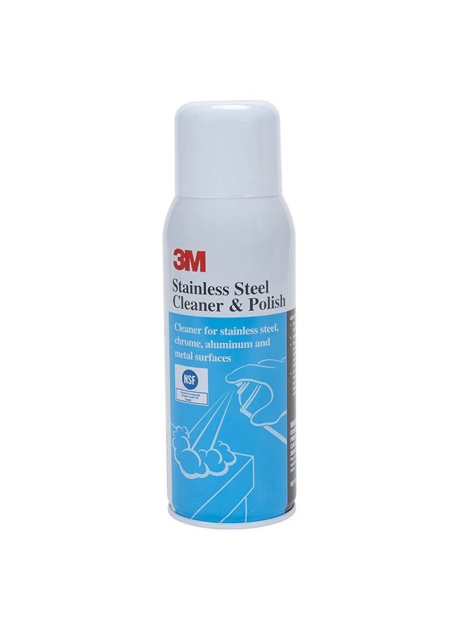 3M Stainless Steel Cleaner And Polish, Nsf Certified Ss Polish For Steel Chrome Aluminium Etc, Made In Usa - Image 1