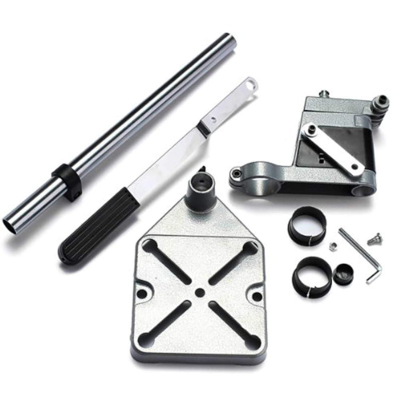 DRONA MRG DX32 CLASSIC DRILL STAND FOR 10MM DRILL CONVERT HAND DRILL TO BENCH PRES 400 MM Angle Drill Adjustable Collet Upto 43mm Drilling Depth Upto 60mm DRILL NOT INCLUDED - Image 4