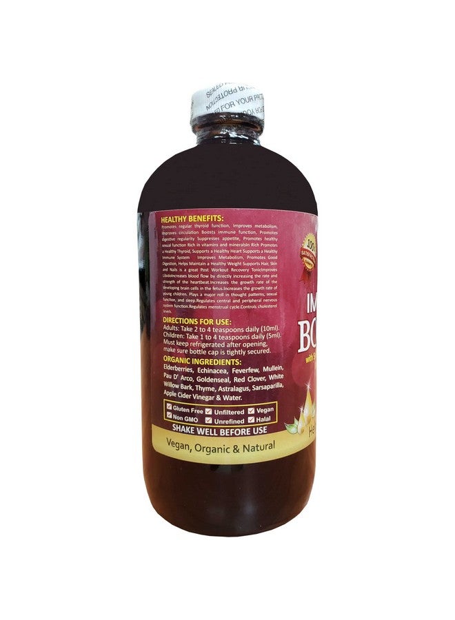 Essential Palace Organic Immunity Booster With Sea Moss Gelaloe Veraastragalusgiloyangelica Roots Extracts - Image 3
