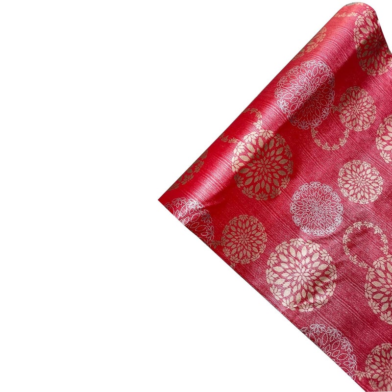 Mopak Decor Mopak Decor 5M Polyester Kitchen Roll Used for Wardrobe Dining Table Bathroom Fridge Shoe Rack Kitchen Placemat Desk Table Pads Table Roll Antislip Mat Red Sudarsan  - Image 4