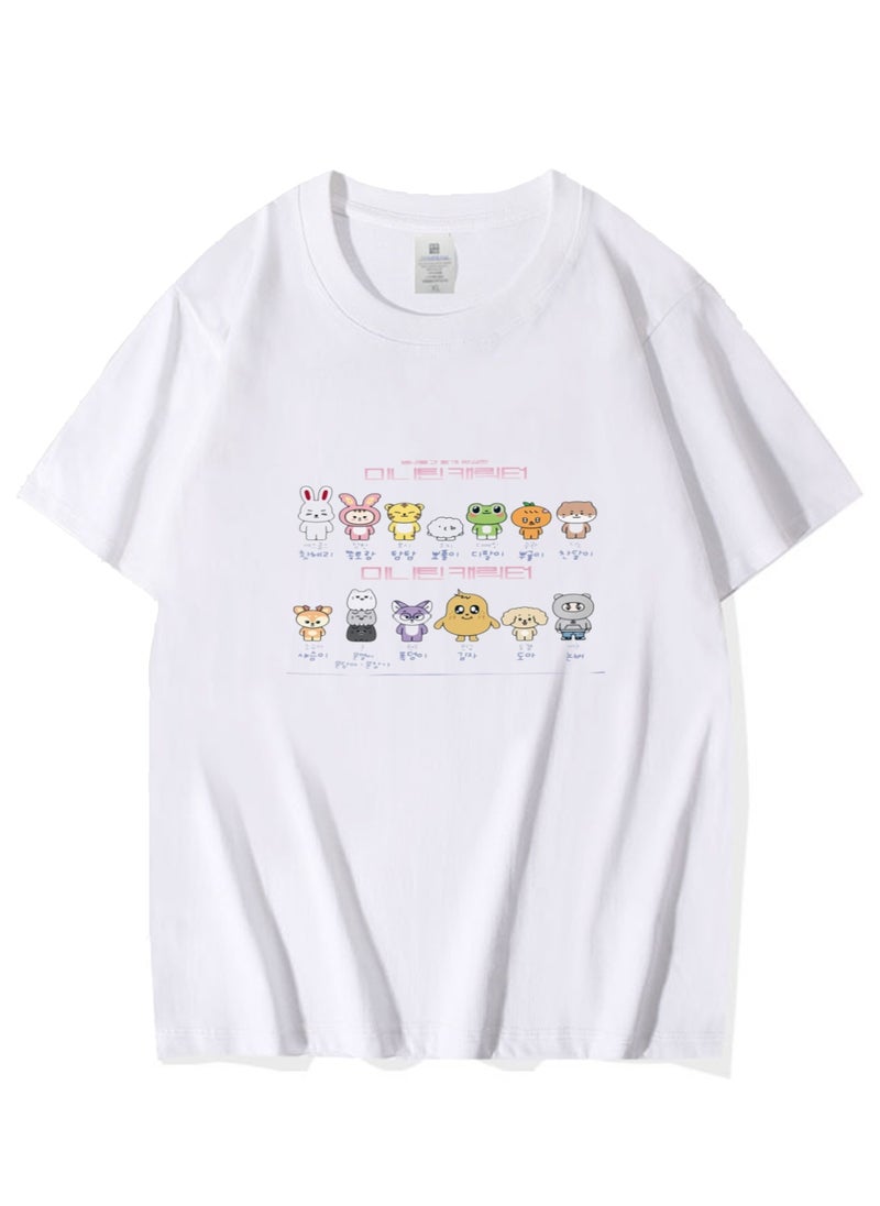 NIBEMINENT SEVENTEEN Printed Cotton Short Sleeves T-Shirt 