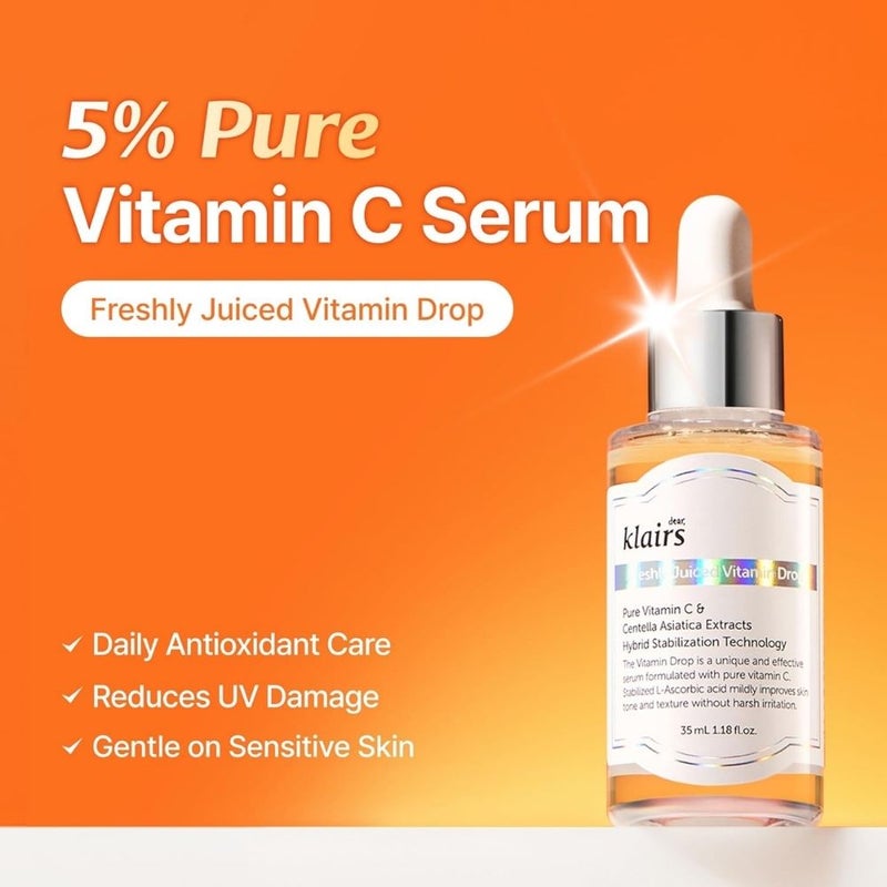 Klairs Freshly Juiced Vitamin Drop (35ml) - Image 2