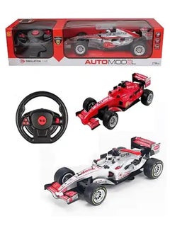 Baybee Formula One 1:2 Radio Control Stunt RC Cars F1 Racing Remote Control Car for Kids with 2.4G Remote Control 4WD Electric Off-Road Buggy Battery Cars for Kids Gift Toys for Boys Girls 5+Years
