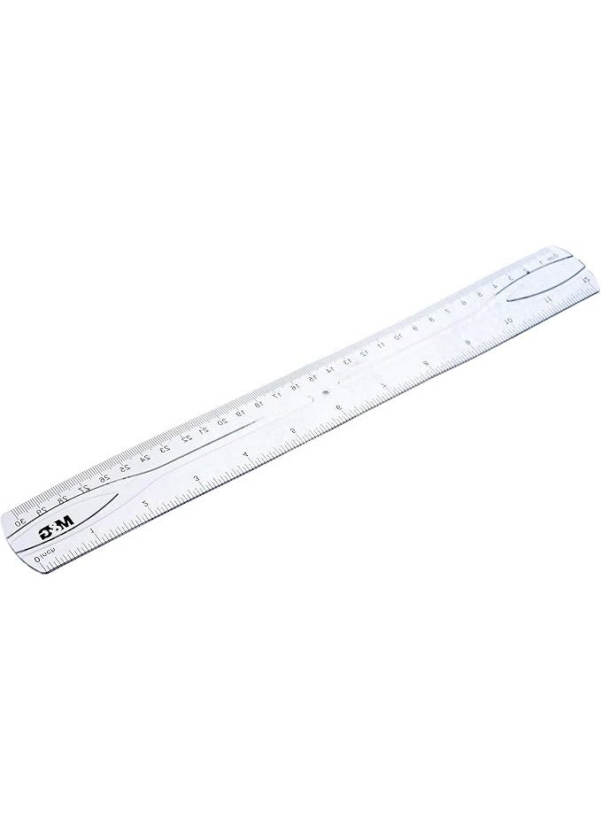 M&G Flexible Plastic Ruler, 30 Cm, Item Number 960Aq