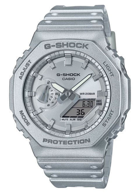 Casio G-Shock Ga-2100FF-8a Forgotten Future Analog-Digital Watch Metallic Resin